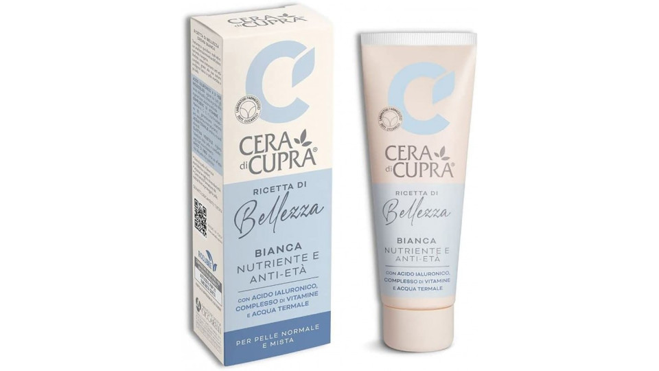 Cupra crema ricetta bellezza bianca ml.75