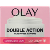 Olay Crema Viso Giorno Idratante & Primer Double Action -...