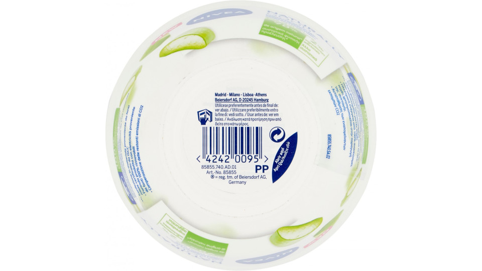 Nivea Naturally Good Crema Idratante 24h Aloe Vera Bio 200 ml