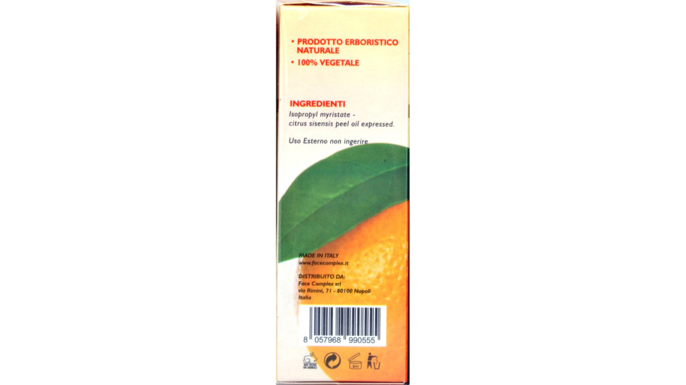 Complex olio essenziale arancio ml.100