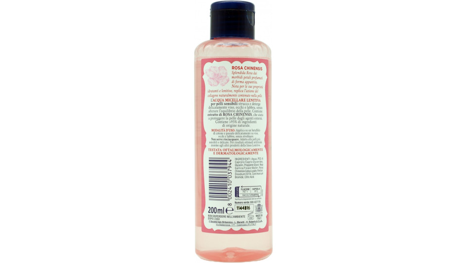 Acqua alle Rose Acqua Micellare Lenitiva per Pelli Sensibili...