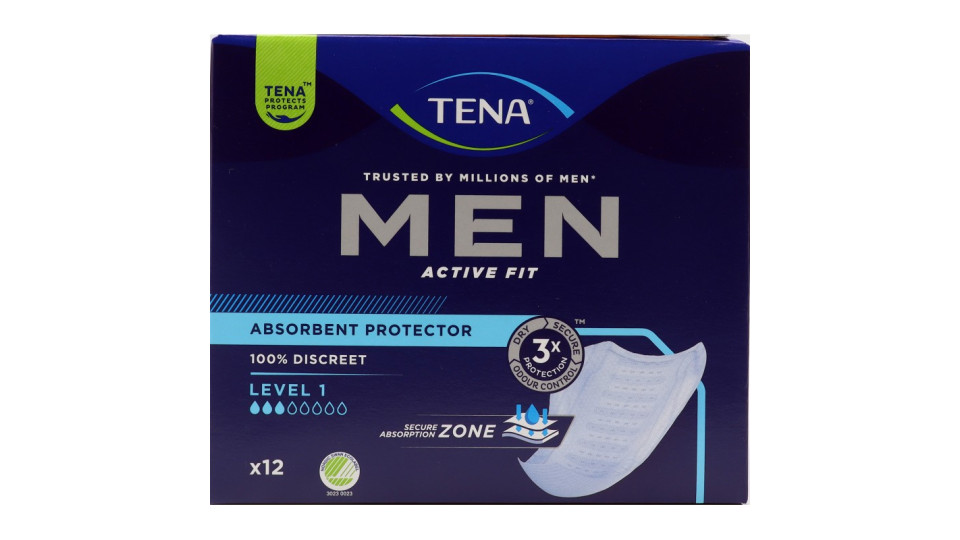Tena Men Absorbent Protector Level 1 12 pz