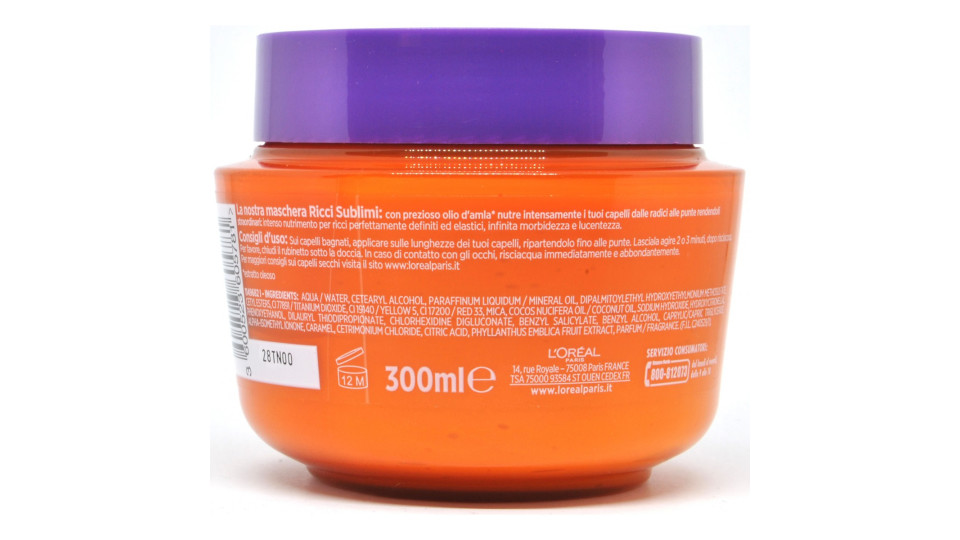 Elvive maschera ricci sublimi ml.300