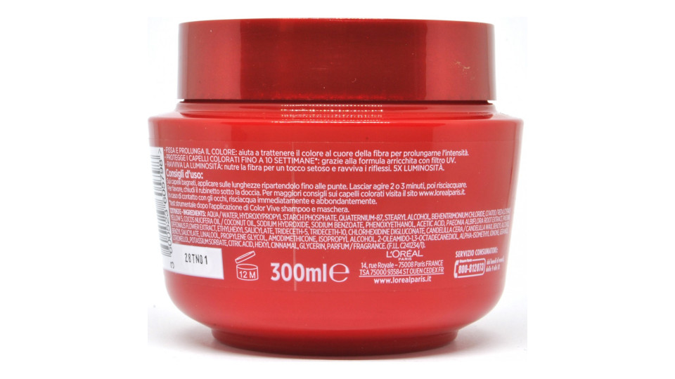 Elvive maschera color vive ml.300