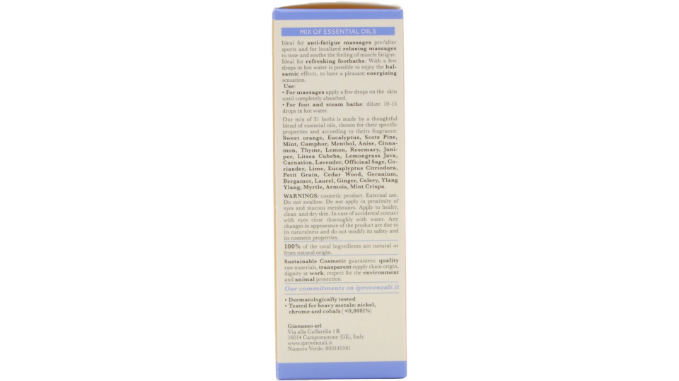 I Provenzali Olio 31 Olio Erbe ml.100