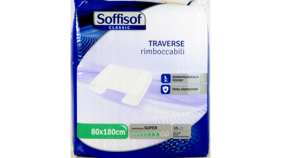Soffisof traversa assorbente super 80x180 cm x10