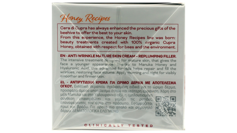 Cera di Cupra crema anti rughe filler rimpolpante ml.50