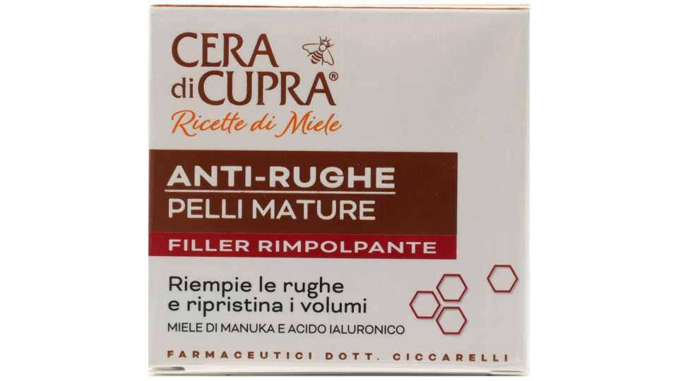 Cera di Cupra crema anti rughe filler rimpolpante ml.50