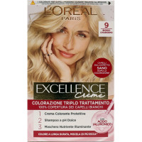 L'Oréal Paris Excellence crema colorante 9 biondo...