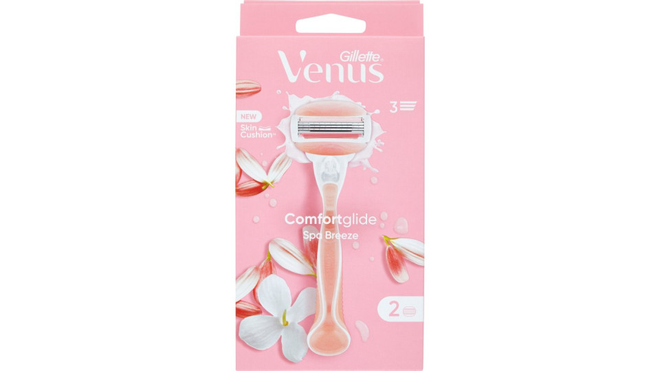 Gillette Venus Comfortglide Spa Breeze Manico + Lame per...