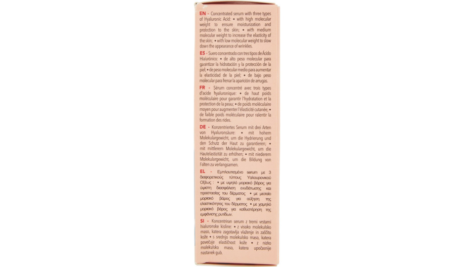 Cera di Cupra Acido Ialuronico Siero Concentrato 30 ml.