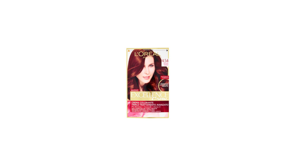 Oreal excellence n.4,54 Castano mogano ramato