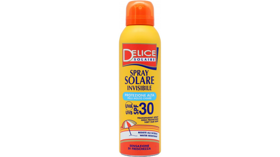 Delice spray solare invisibile spf30 ml.150