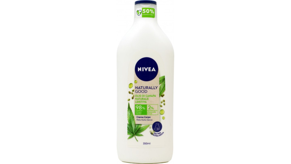 Nivea crema corpo naturally ml.350
