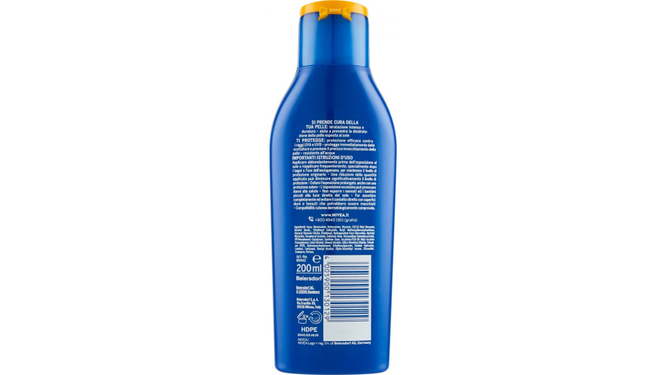 Nivea Sun protect & hydrate Latte Solare FP 15 Media 200 ml