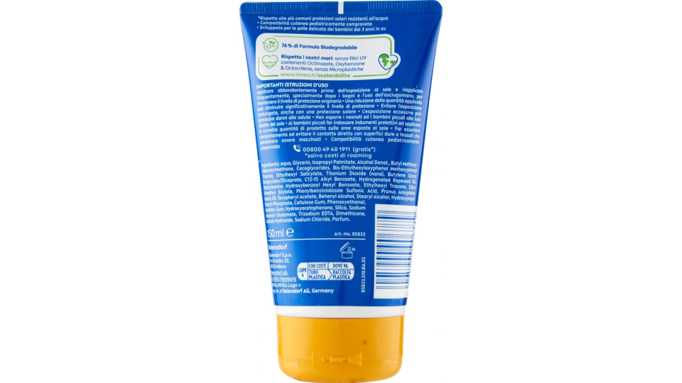 Nivea Sun kids ultra protect & play 50+ Molto Alta 150 ml