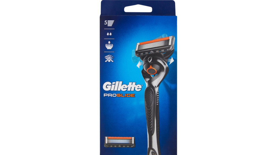 Gillette Rasoio da Uomo ProGlide Sensitive Manico Flexball +...