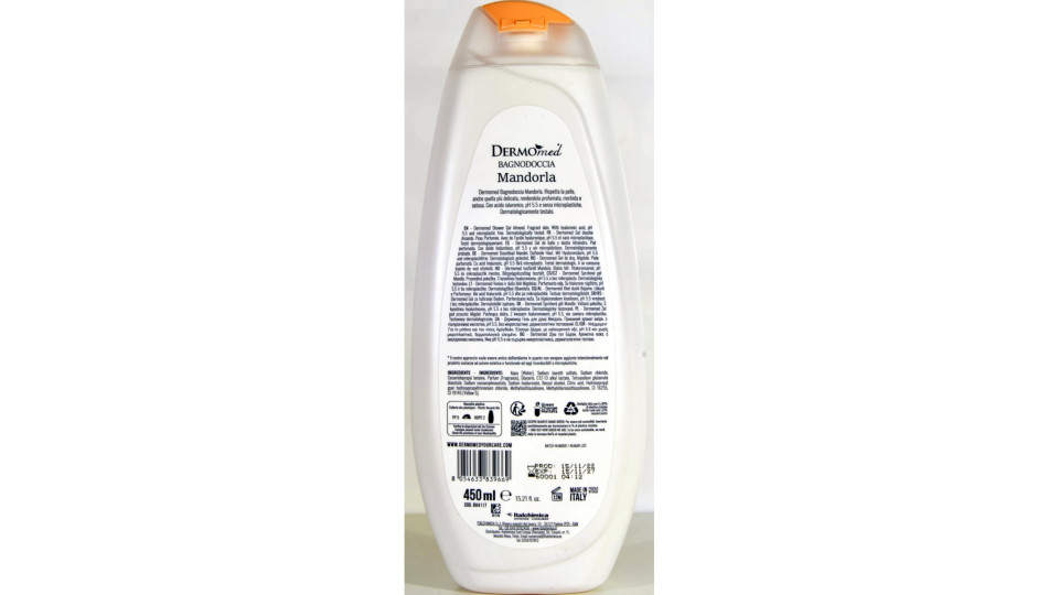 Dermomed bagno alla mandorla ml.450