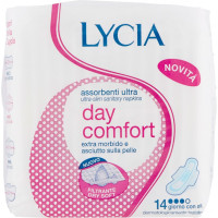 lycia assorbenti day comfort ultra con ali normale pz.14