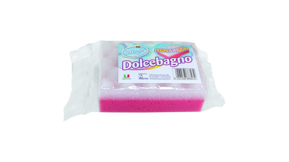 Soft soft spugna dolcebagno massaggio