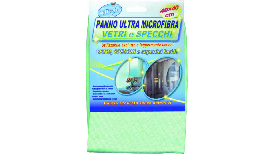 Soft Soft panno vetro verde