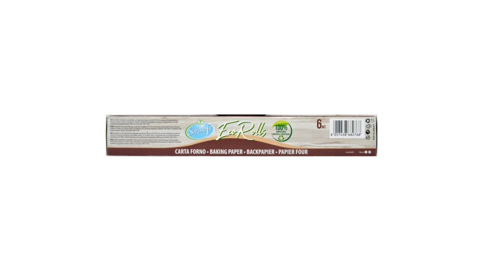 Soft soft carta forno ecoroll mt.6