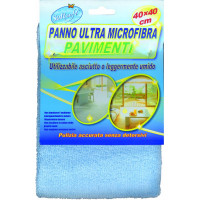 Soft Soft panno pavimenti azzurro microfibra cm.40x40