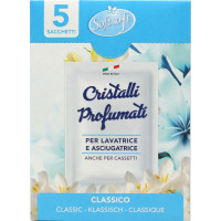 Soft soft cristalli profumati per asciugatrice e lavatrice blu x5
