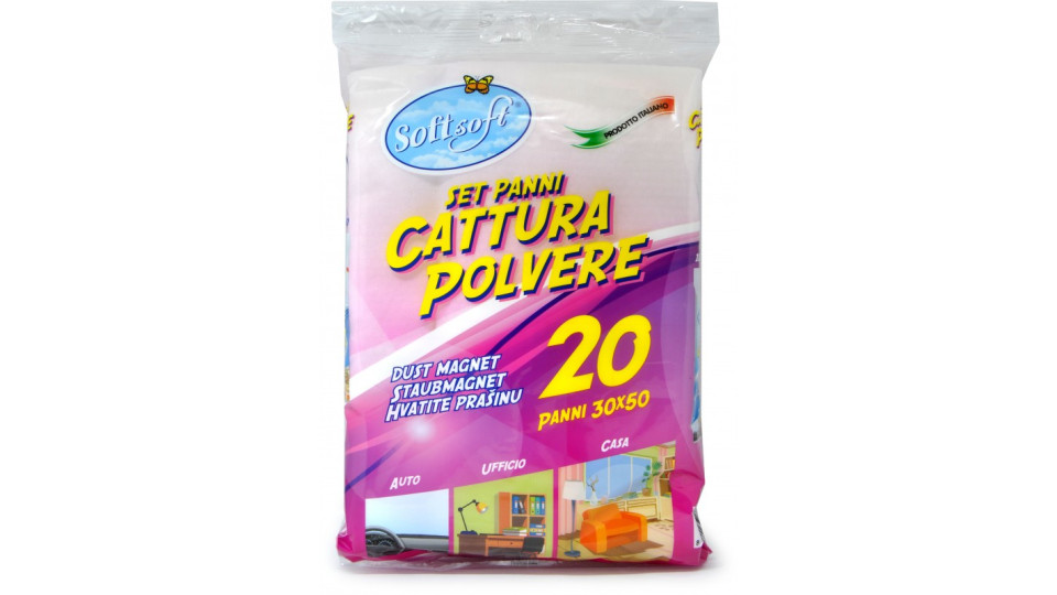 Soft Soft panni catturapolvere x20