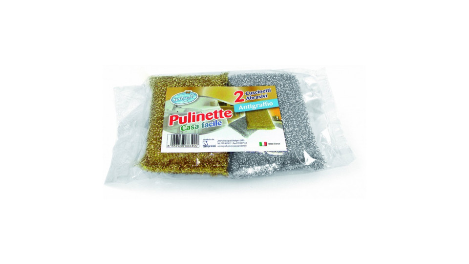 Soft Soft pulinet cuscinetti abrasivi antigraffio pz.2