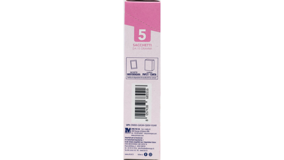 Soft soft cristalli profmati per asciugatrice e lavatrice rosa x5