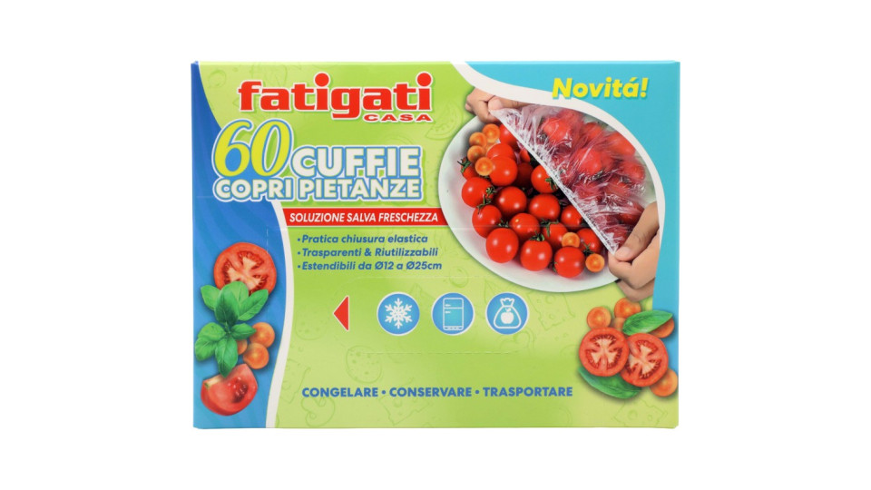 Fatigati cuffie copri pietanze pz.60