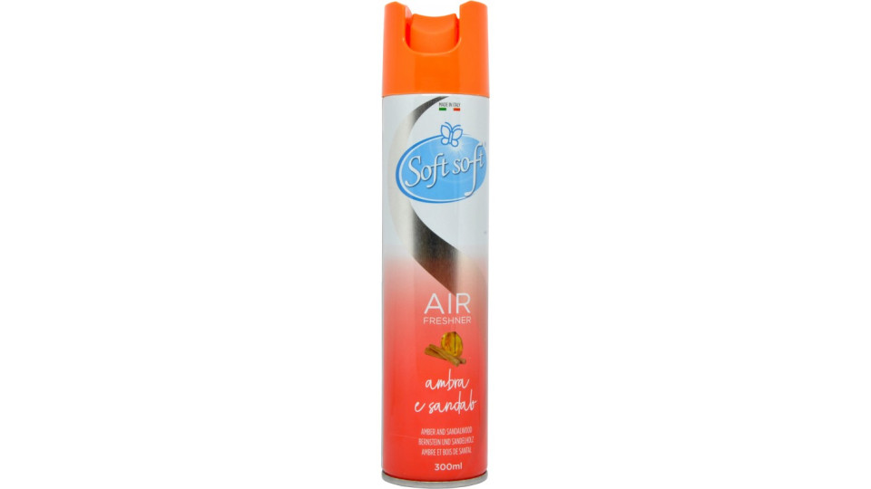 Soft Soft deodorante ambienti ambra sandalo ml.300