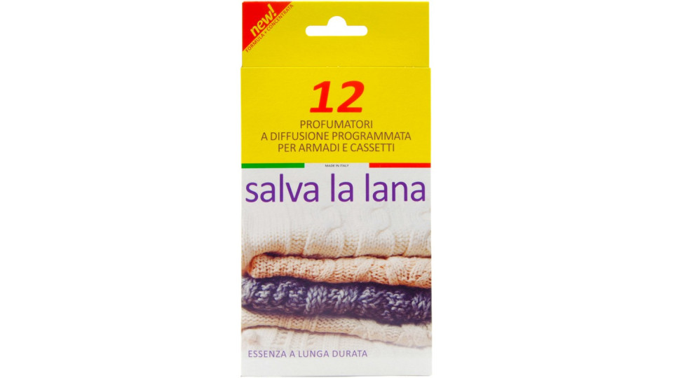 Home salva lana profumato per armadi e cassetti x12