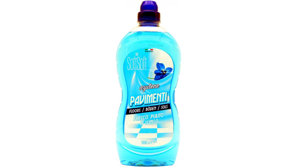 Soft soft detersivo pavimenti azulene lt.1