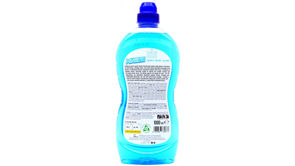 Soft soft detersivo pavimenti azulene lt.1
