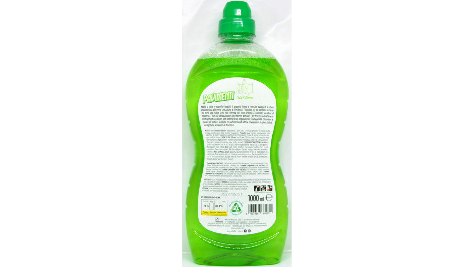 Soft Soft detersivo pavimenti iris lime lt.1