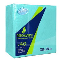 Soft Soft tovaglioli colore acqua 38x38cm pz.40