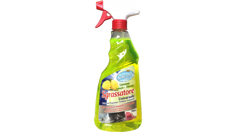 Soft Soft sgrassatore limone ml.750