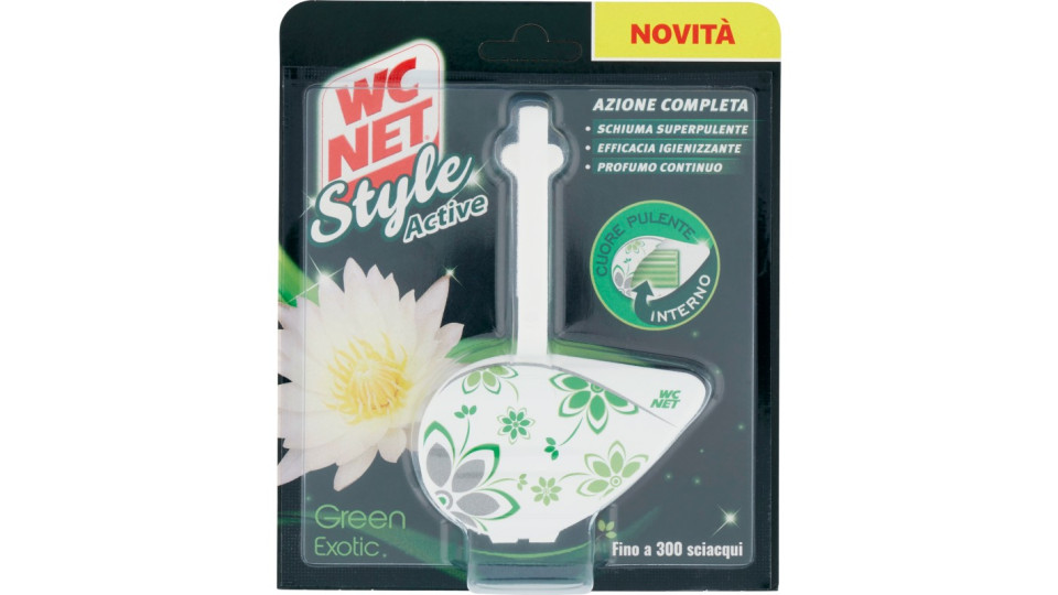 Wc Net - Tavoletta Style Active, Detergente Igienizzante...