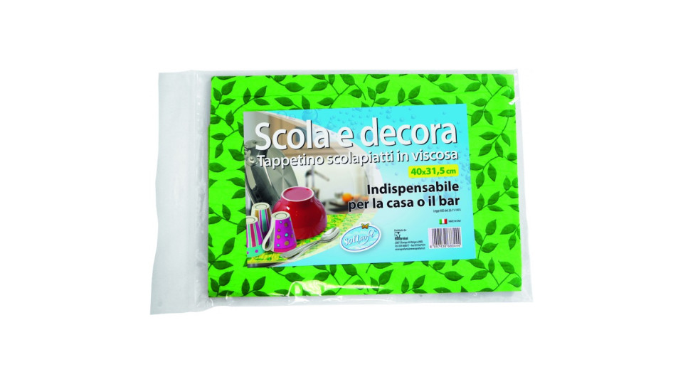 Soft Soft tappetino scola e decora cm.40x31,5