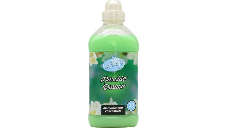 Soft Soft ammorbidente concentrato muschio bianco ml.750
