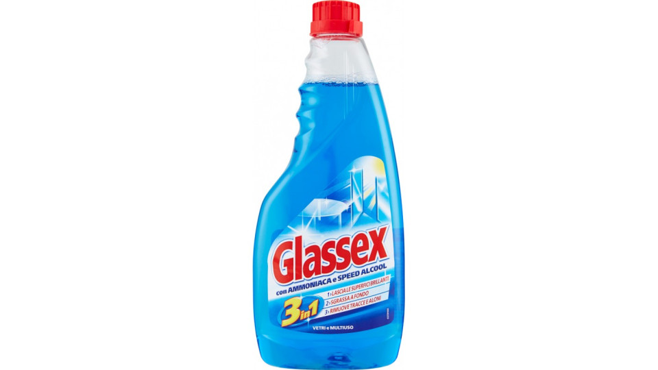 Glassex blu ricarica - ml.500