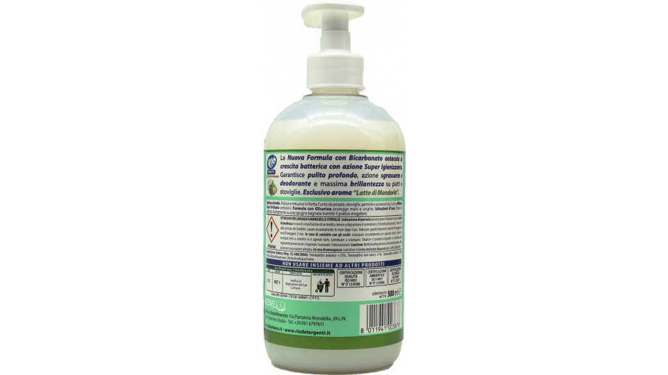 Rio Piatti Gel igienizzante con Bicarbonato 500 ml