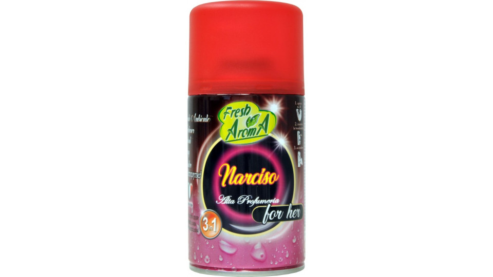 Fresh aroma deodorante narciso ml.250