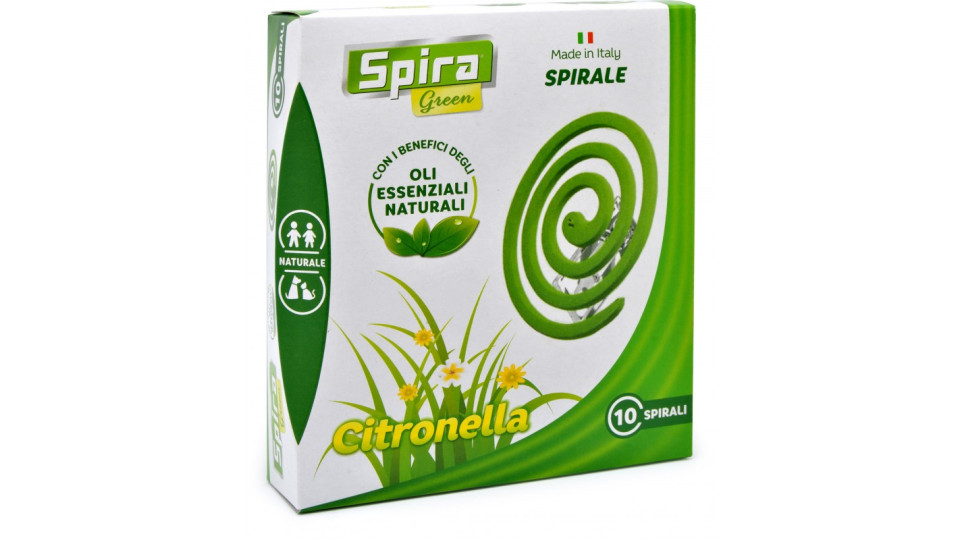 Spira green spirali citronella n.10