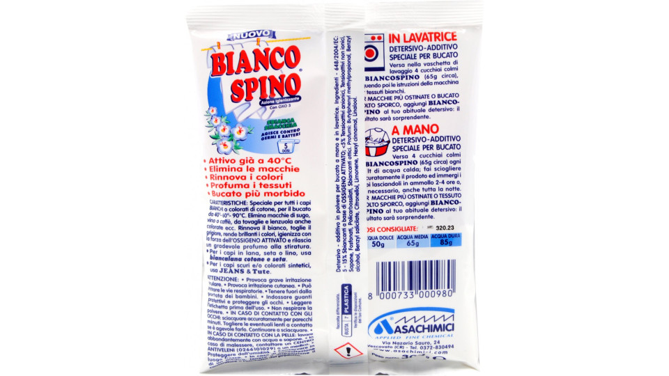 Biancospino ed oxygen gr.300