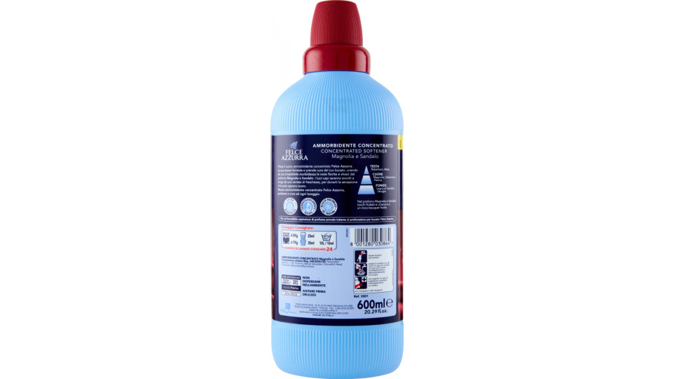 Felce Azzurra Ammorbidente Concentrato Magnolia e Sandalo 600 ml