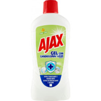 Ajax detersivo pavimenti gel con candeggina e limone 1 L