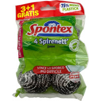Spontex spirenett 3+1 gratis busta